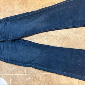 LOFT Dark Blue Flare Jeans